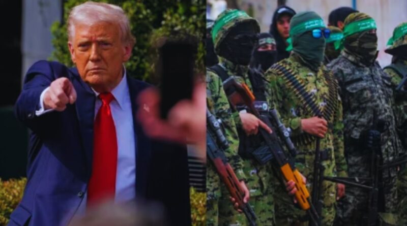 ट्रंप हमास अल्टीमेटम