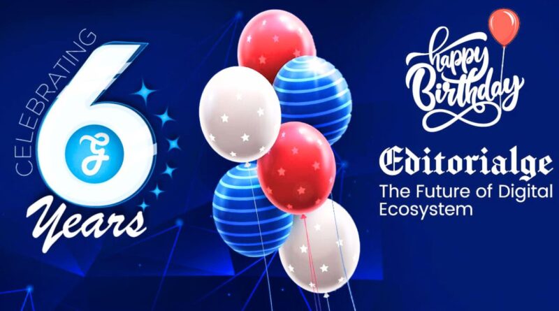 Editorialge 6th Anniversary