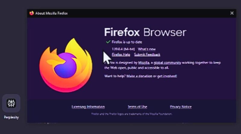 Firefox perplexity ai search