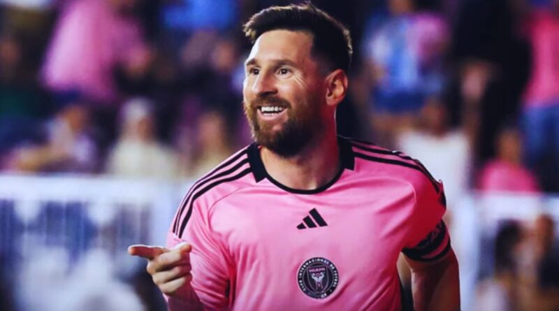 Lionel messi fastest 100 goal contributions mls inter miami