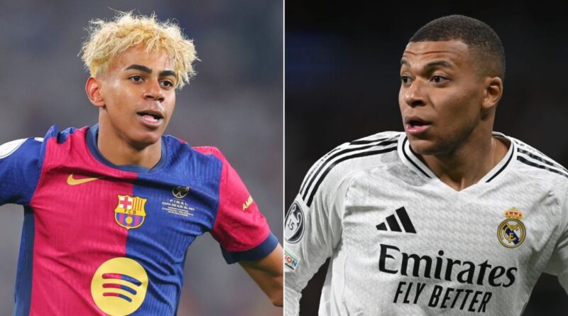 Mbappé vs Yamal El Clásico 2025