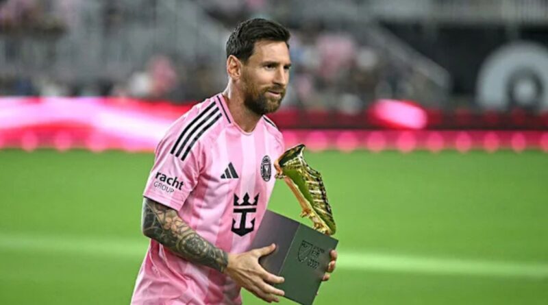 Messi Golden Boot Inter Miami