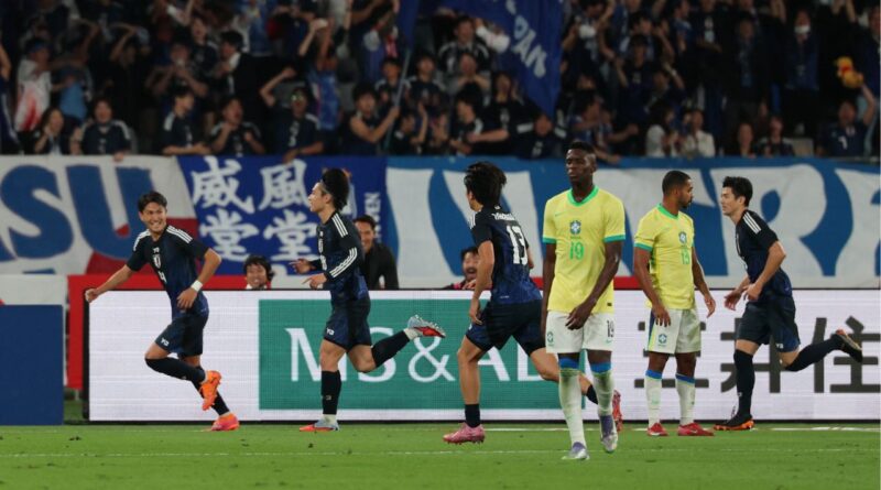 brazil first defeat to japan