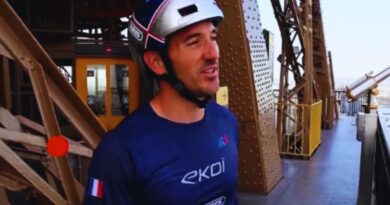 eiffel tower bike record