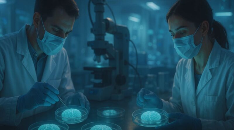 mini human brains biocomputing