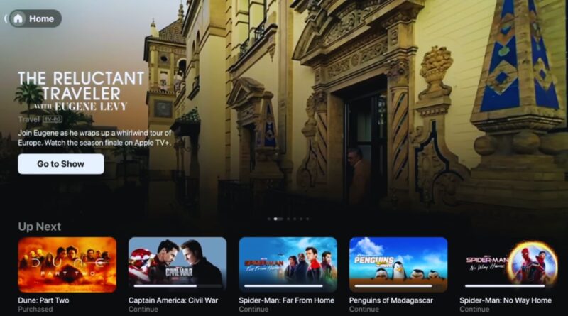 spotify apple tv update