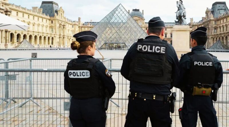 two arrested over louvre museum jewel heist