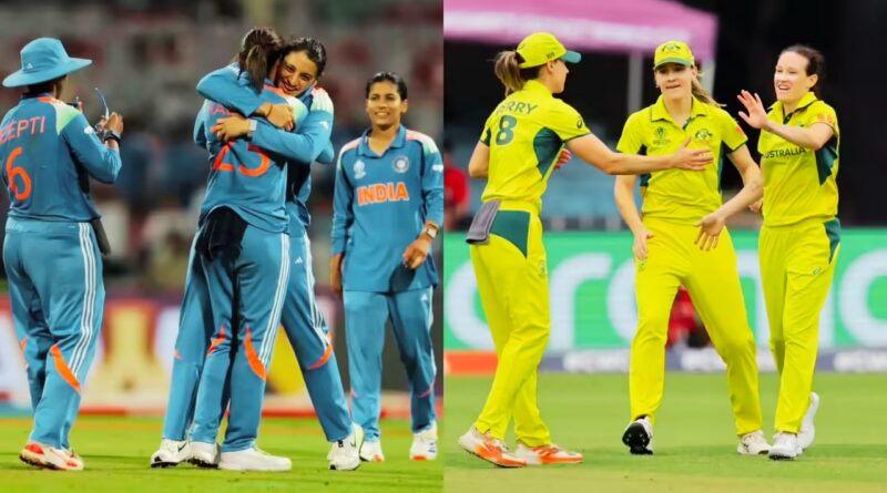 india vs australia womens cricket world cup semi-final