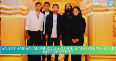 Anant ambani messi richard mille watch