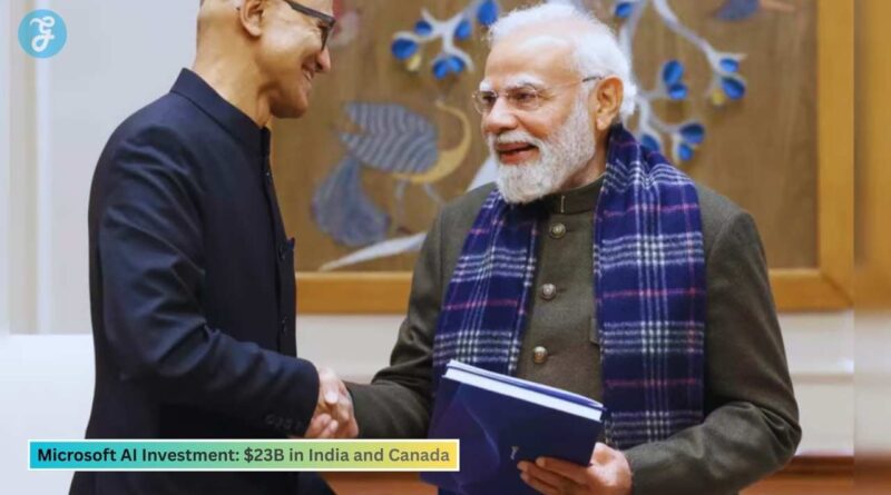 Microsoft ai investment india canada
