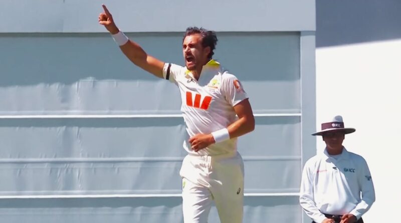 Mitchell Starc surpasses Wasim Akram test record