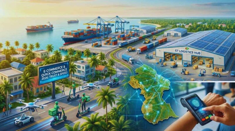 ecommerce logistics guyana