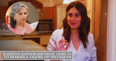 kareena kapoor birthday tribute to sharmila tagore