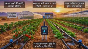 जल-बचत सिंचाई: हर बूंद को काम में लाने की रणनीति