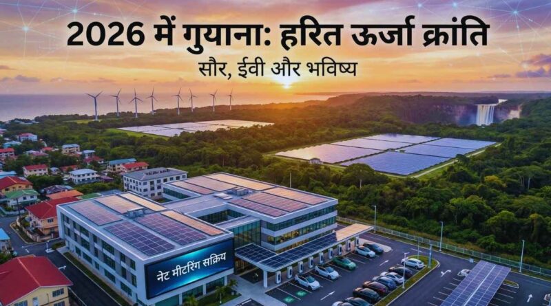 green energy solar ev guyana