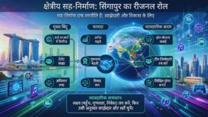 क्षेत्रीय सह-निर्माण, सिंगापुर का रीजनल रोल