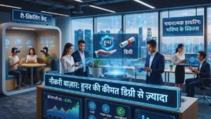 नौकरी बाज़ार: हुनर की कीमत डिग्री से ज़्यादा