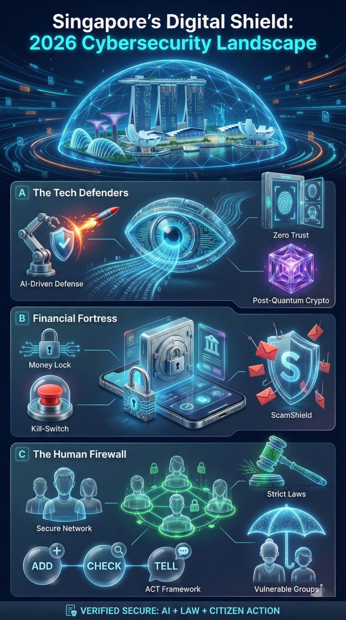 cybersecurity fraud prevention data protection singapore