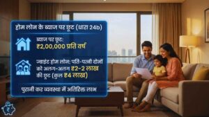 होम लोन के ब्याज पर छूट (धारा 24b)