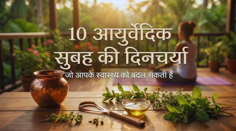 Ayurvedic Dinacharya