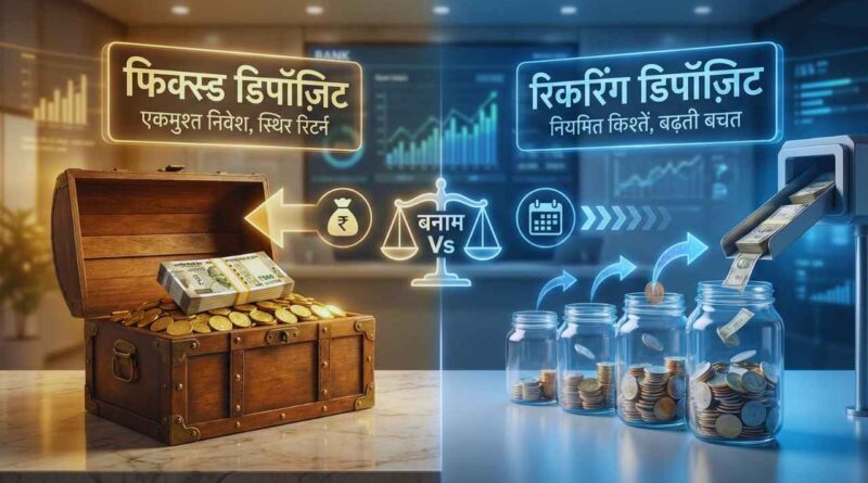 Fixed Deposit vs Recurring Deposit