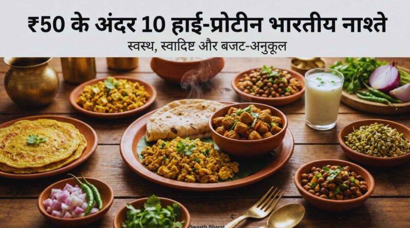 High Protein Indian Breakfast