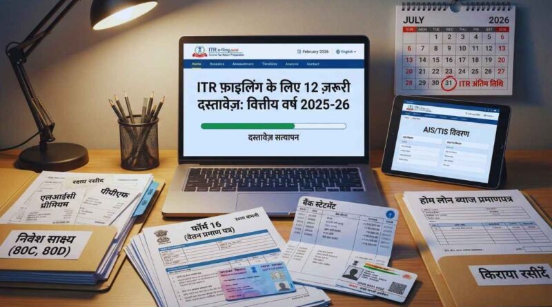 ITR Filing Documents Checklist