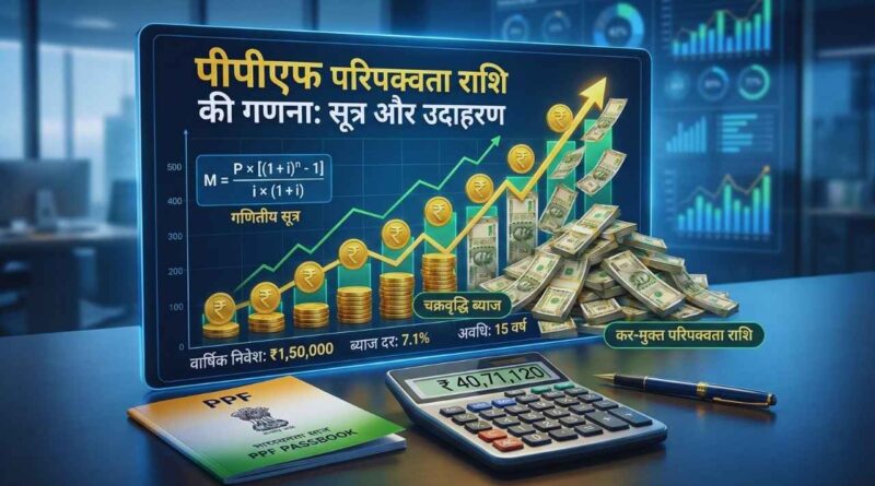 PPF Maturity Amount Calculation