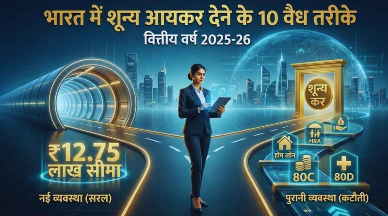 Pay Zero Income Tax in India