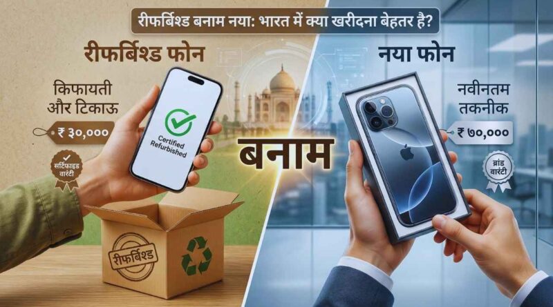 Refurbished vs New Phones India