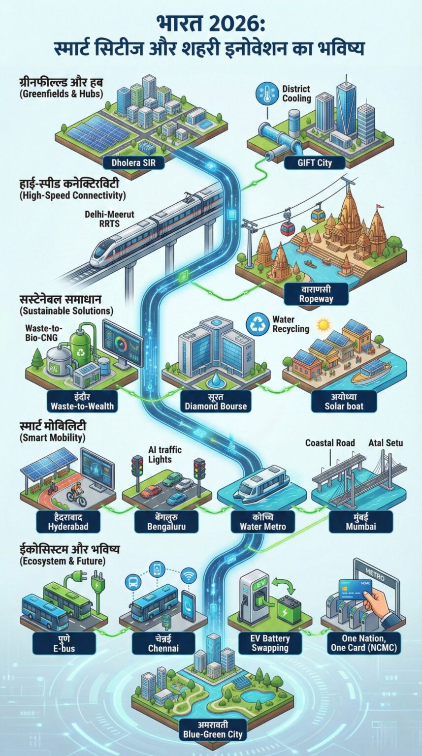 16 Smart Cities Mobility Urban Innovation In India 2026 ????? ????? ?? ????? ?? ?????? ???????? 857x1536 
