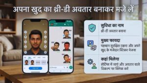 अपना खुद का थ्री-डी अवतार बनाकर मजे लें