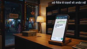 अवे मैसेज से ग्राहकों को अपडेट रखें