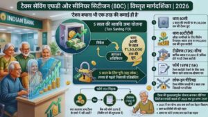 टैक्स सेविंग एफडी और सीनियर सिटीजन (80C)