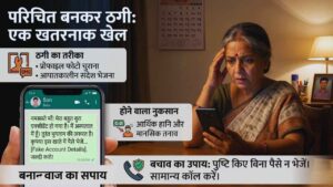 परिचित या रिश्तेदार बनकर आपातकाल में पैसे मांगना