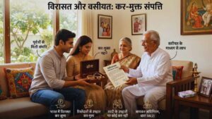 विरासत और वसीयत में मिली संपत्ति