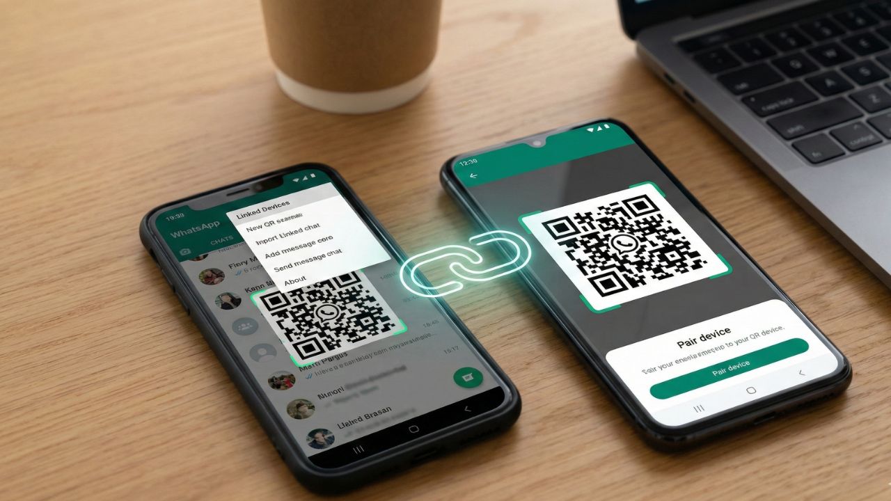 how to use whatsapp on two phones