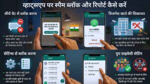 व्हाट्सएप पर स्पैम ब्लॉक और रिपोर्ट कैसे करें