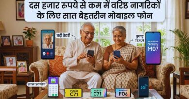 Best phones for senior citizens in India