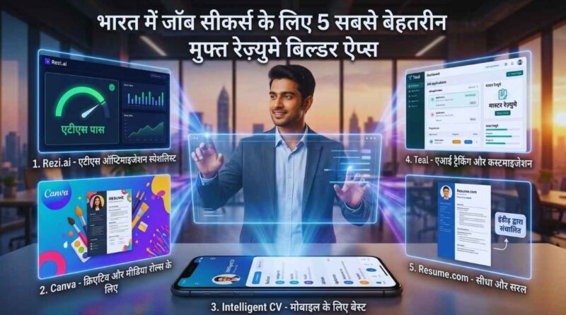 Free Resume Builder Apps in India