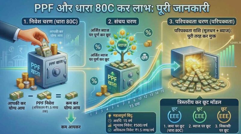 PPF Tax Benefits Section 80C