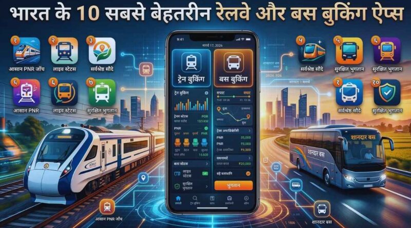 Railway and Bus Booking Apps