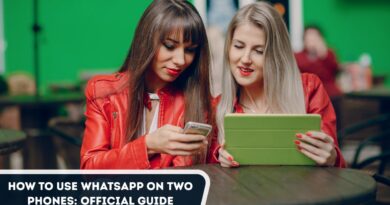 how to use whatsapp on two phones