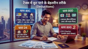 टैक्स में छूट पाने के बेहतरीन तरीके (Deductions)