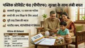 पब्लिक प्रोविडेंट फंड (पीपीएफ): सुरक्षा के साथ लंबी बचत