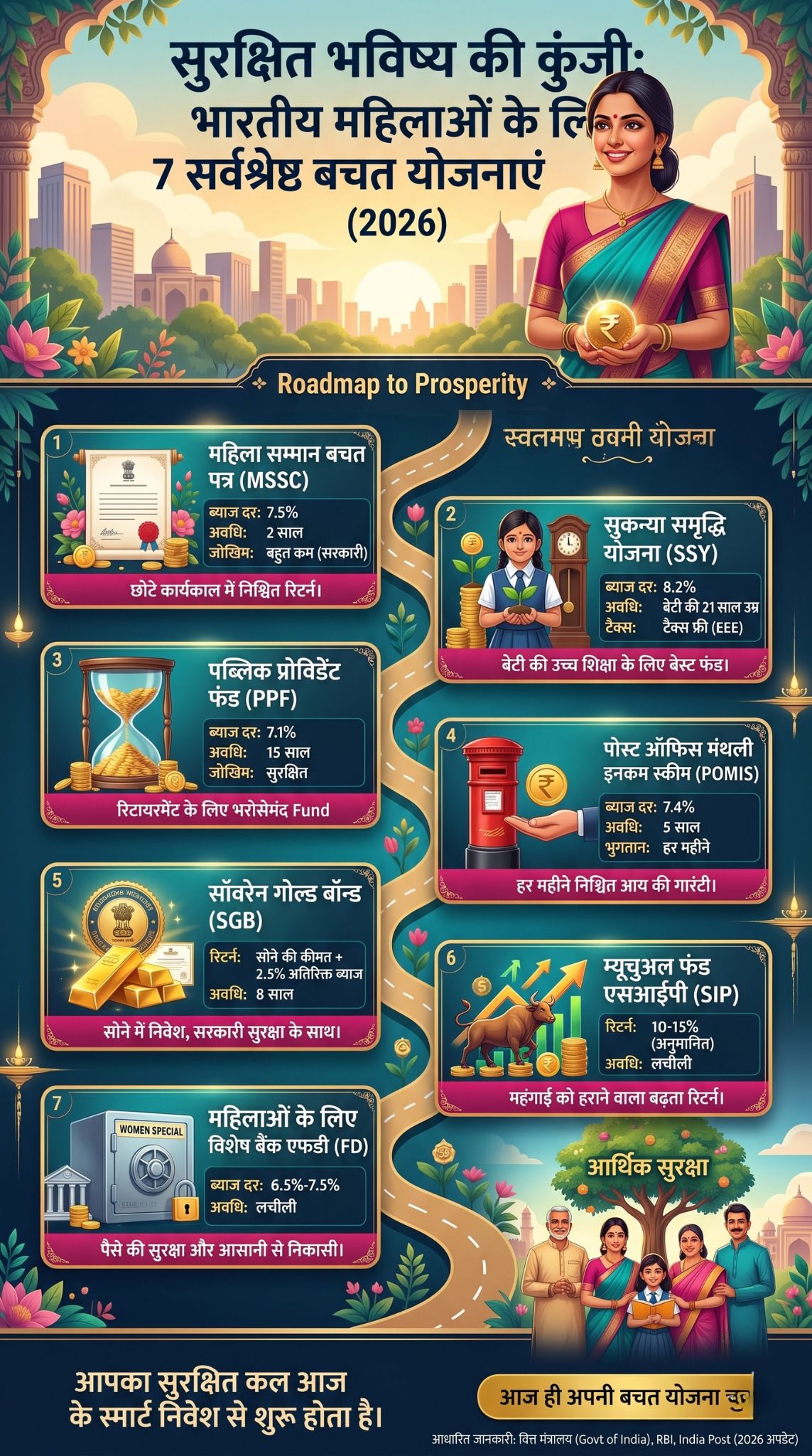 best savings schemes for women in india