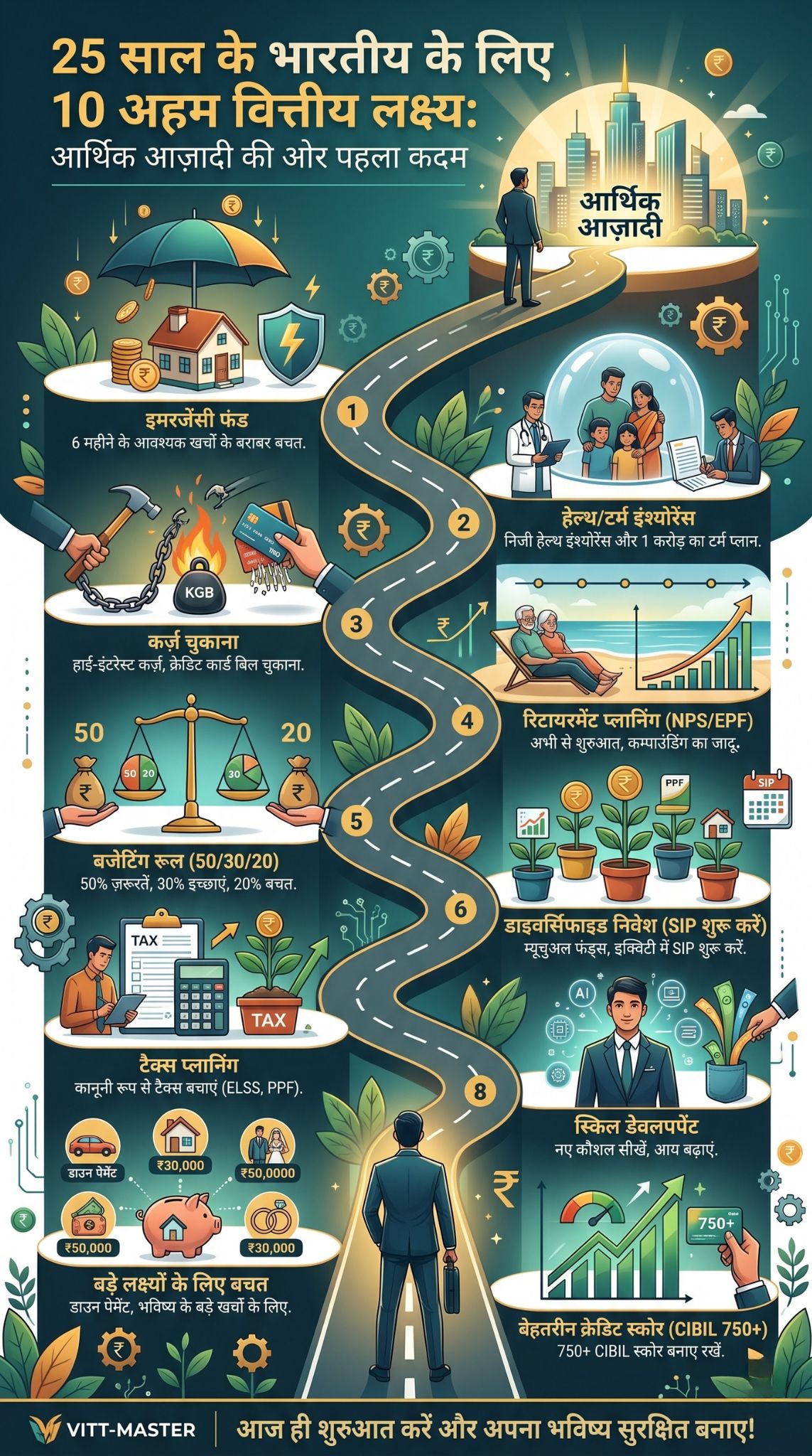 financial goals at 25