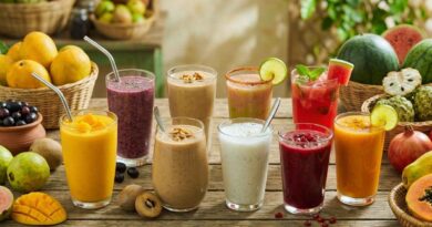 Healthy seasonal fruits