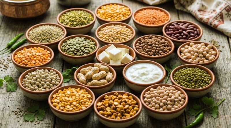 High Protein Veg Foods in India