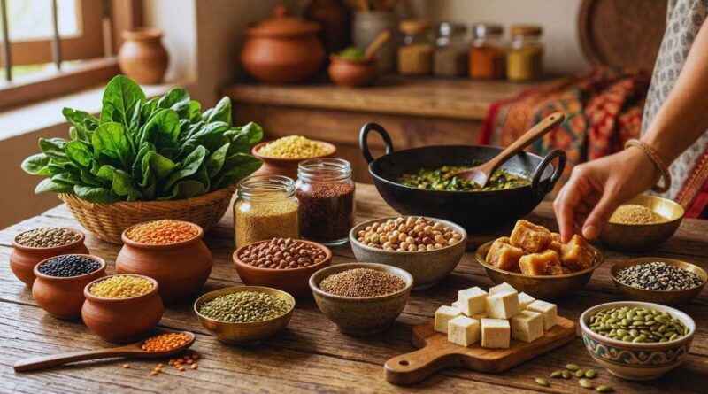 Iron Rich Vegetarian Foods